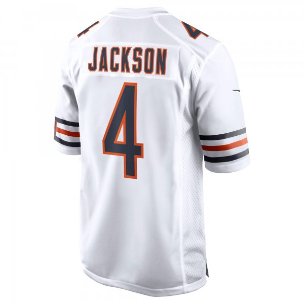 Men's Chicago Bears Eddie Jackson Nike White Game Jersey