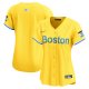 Women's Boston Red Sox  Nike Gold City Connect Limited Jersey