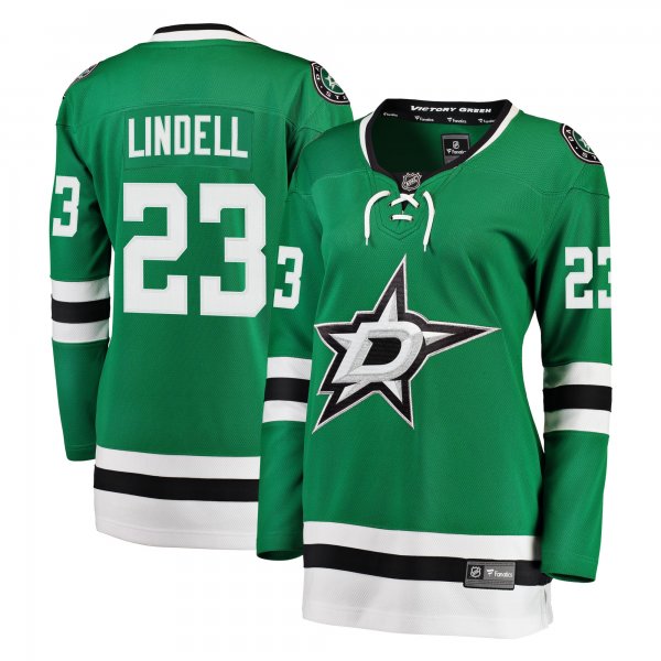 Women's Dallas Stars Esa Lindell Fanatics Kelly Green Breakaway Player Jersey