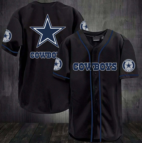 Dallas Cowboys NFL 3D Digital Printed Fashion Baseball Legend Jersey