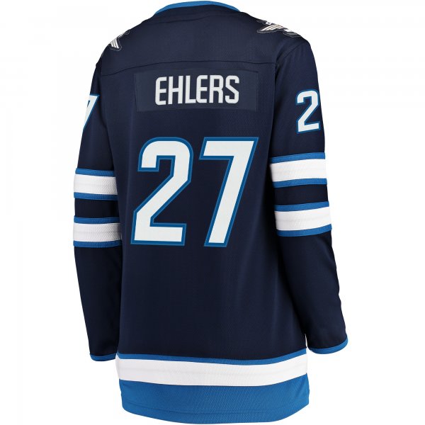 Women's Winnipeg Jets Nikolaj Ehlers Fanatics Navy Breakaway Jersey