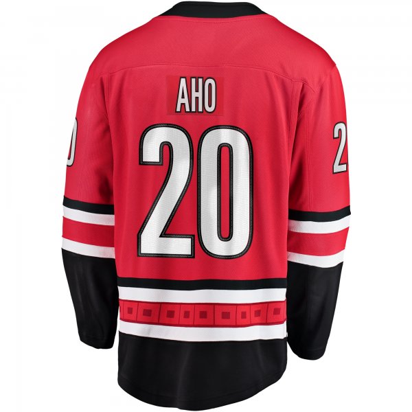 Men's Carolina Hurricanes Sebastian Aho Fanatics Red Alternate Breakaway Player Jersey