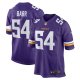 Men's Minnesota Vikings Anthony Barr Nike  Purple Team Game Jersey