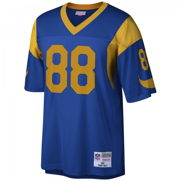 Men's Los Angeles Rams Torry Holt Mitchell & Ness Royal Legacy Replica Jersey