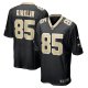 Men's New Orleans Saints Jontre Kirklin Nike  Black Team Game Jersey