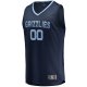 Men's Memphis Grizzlies Fanatics Navy Ziaire Williams Fast Break Replica Jersey - Icon Edition