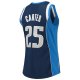 Men's Dallas Mavericks Vince Carter Mitchell & Ness Navy 2011/12 Hardwood Classics Swingman Jersey