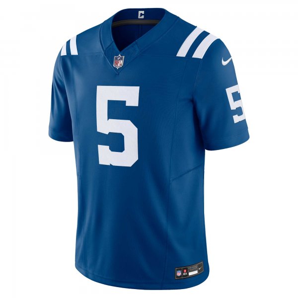 Men's Indianapolis Colts Anthony Richardson Nike Royal Vapor F.U.S.E. Limited Jersey