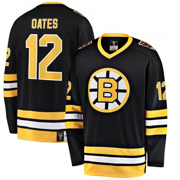 Men's Boston Bruins Adam Oates Fanatics Black Premier Breakaway Retired Player Jersey