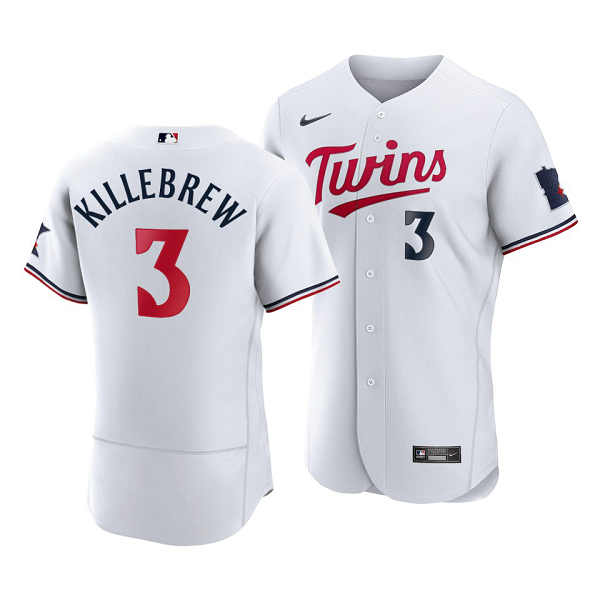 Men's Minnesota Twins Harmon Killebrew 2023 Flexbase White Jersey