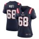 Women's New England Patriots Atonio Mafi Nike  Navy Team Game Jersey