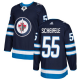 Adidas Winnipeg Jets #55 Mark Scheifele Navy Blue Home Stitched NHL Jersey