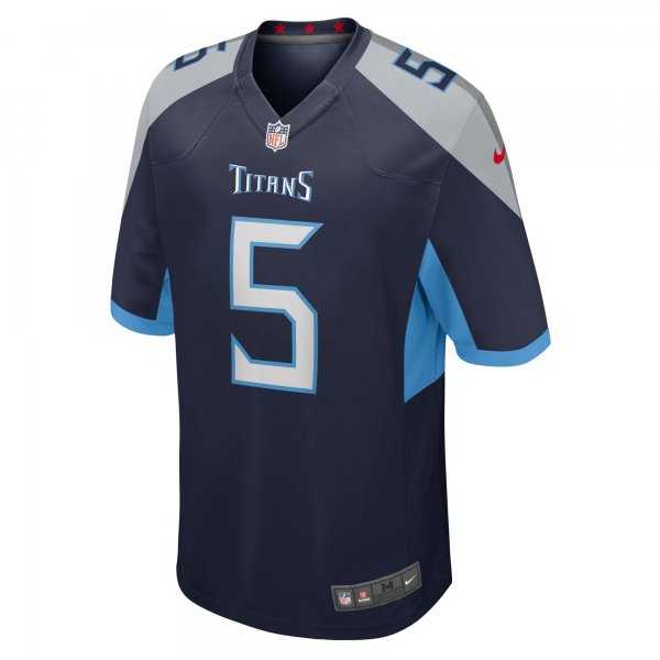 Men's Tennessee Titans Kearis Jackson Nike  Navy Team Game Jersey