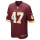 Men's Nike Khaleke Hudson Washington Football Team Burgundy Game Player Jersey