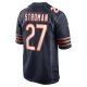 Men's Chicago Bears Greg Stroman Nike  Navy Team Game Jersey