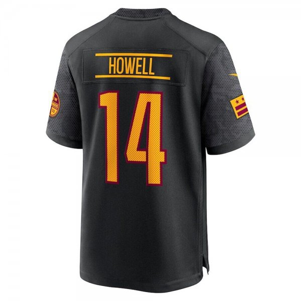 Youth Washington Commanders Sam Howell Nike Black Game Jersey