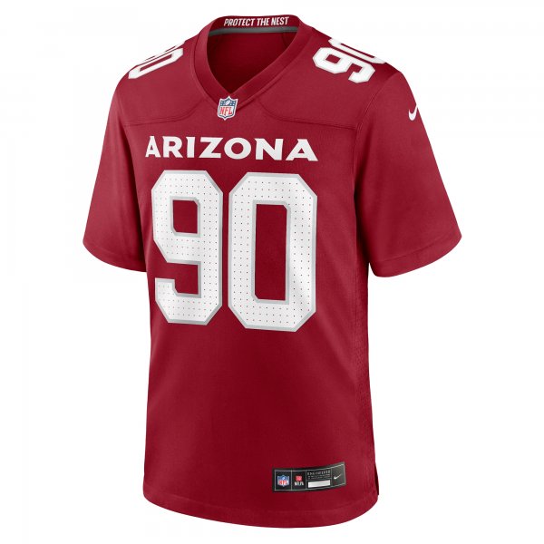 Men's Arizona Cardinals Ben Stille Nike  Cardinal Team Game Jersey