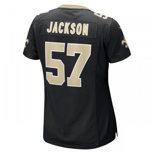 Women's New Orleans Saints Rickey Jackson Nike Black Retired Player Jersey