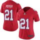 Nike Buffalo Bills #21 Jordan Poyer Women's Limited Red Rush Vapor Untouchable NFL Jersey