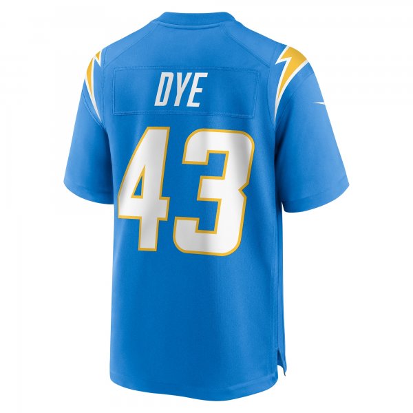 Men's Los Angeles Chargers Troy Dye Nike  Powder Blue  Game Jersey