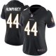 Baltimore Ravens #44 Marlon Humphrey Black Alternate Women's Stitched Nike NFL Vapor Untouchable Limited Jersey