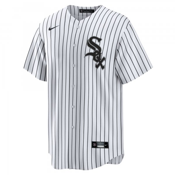 Men's Chicago White Sox Eloy Jimenez Nike White Home Replica Player Name Jersey