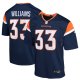 Youth Denver Broncos Javonte Williams Nike Navy Alternate Game Jersey