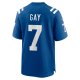 Men's Indianapolis Colts Matt Gay Nike Royal Team Game Jersey