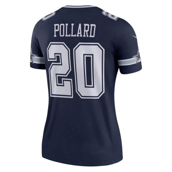 Women's Dallas Cowboys Tony Pollard Nike Navy  Legend Jersey