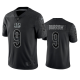 Cincinnati Bengals Joe Burrow Black Reflective Limited Jersey #9