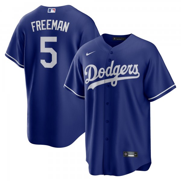 Men's Los Angeles Dodgers Freddie Freeman Nike Royal Alternate Replica Player Jersey