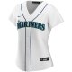 Women's Seattle Mariners Nike White Home Replica Custom Jersey