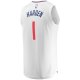 Youth LA Clippers James Harden Fanatics White Fast Break Player Jersey - Association Edition