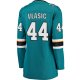 Women's San Jose Sharks Marc-Edouard Vlasic Fanatics Teal Breakaway Jersey