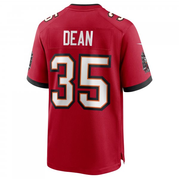 Men's Tampa Bay Buccaneers Jamel Dean Nike Red Game Jersey