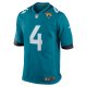 Men's Jacksonville Jaguars Tank Bigsby Nike Teal Game Jersey