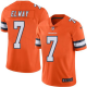 Men's Nike Denver Broncos #7 John Elway Orange Stitched NFL Limited New Color Rush Jersey