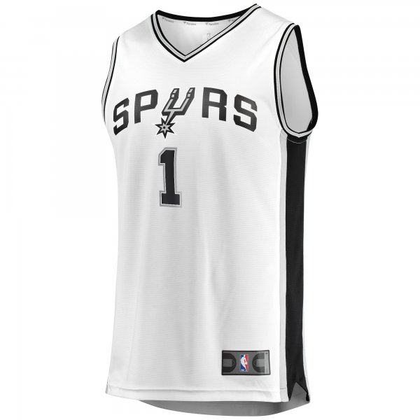 Men's San Antonio Spurs Victor Wembanyama Fanatics White Fast Break Player Jersey - Association Edition