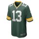 Men's Green Bay Packers Dontayvion Wicks Nike  Green  Game Jersey