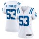 Women's Indianapolis Colts Shaquille Leonard Nike White Game Player Jersey