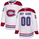 Men's Adidas Montreal Canadiens White Away NHL Customized Jersey