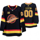 Vancouver Canucks Custom Black 50th Anniversary Skate 2019-20 Jersey