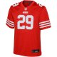 Youth San Francisco 49ers Talanoa Hufanga Nike Scarlet Game Jersey