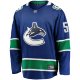 Men's Vancouver Canucks Tucker Poolman Fanatics Blue Home Premier Breakaway Player Jersey