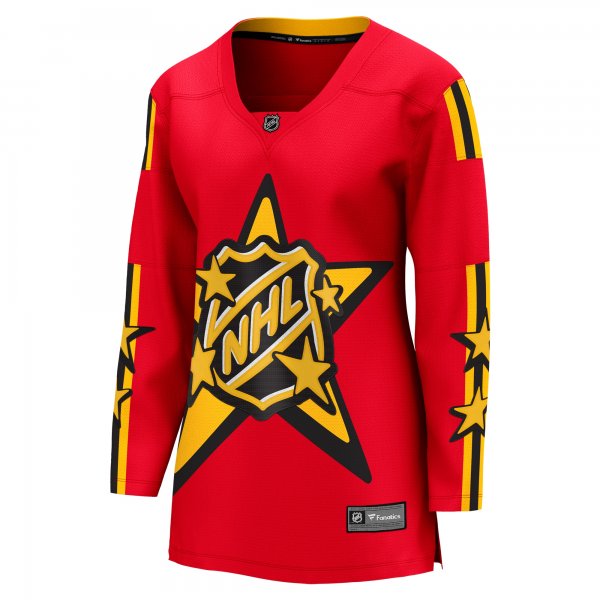 Women's  Fanatics Red 2024 NHL All-Star Game Breakaway Jersey