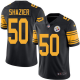 Nike Pittsburgh Steelers #50 Ryan Shazier Black Youth Stitched NFL Limited Rush Jersey