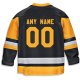 Youth Pittsburgh Penguins Fanatics Black Home Replica Custom Jersey