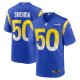 Men's Los Angeles Rams Ryan Smenda Nike Royal Home Game Jersey