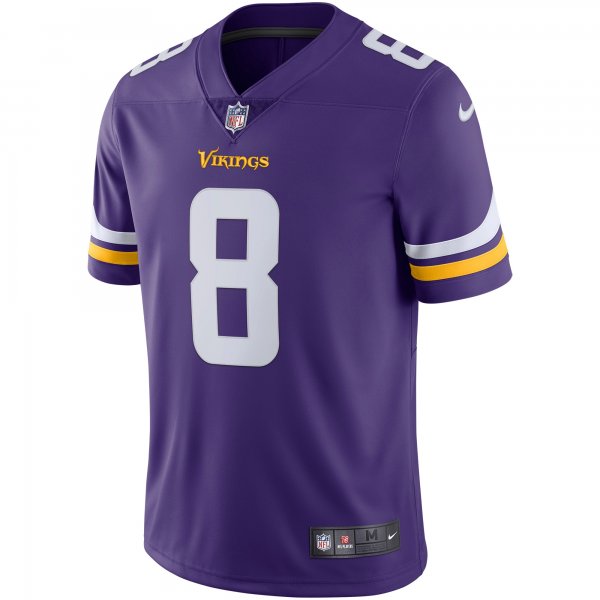 Men's Minnesota Vikings Kirk Cousins Nike Purple Vapor Untouchable Limited Jersey