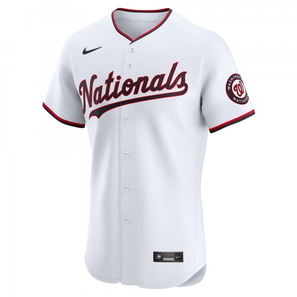 Men's Washington Nationals Nike White Home Elite Pick-A-Player Retired Roster Jersey